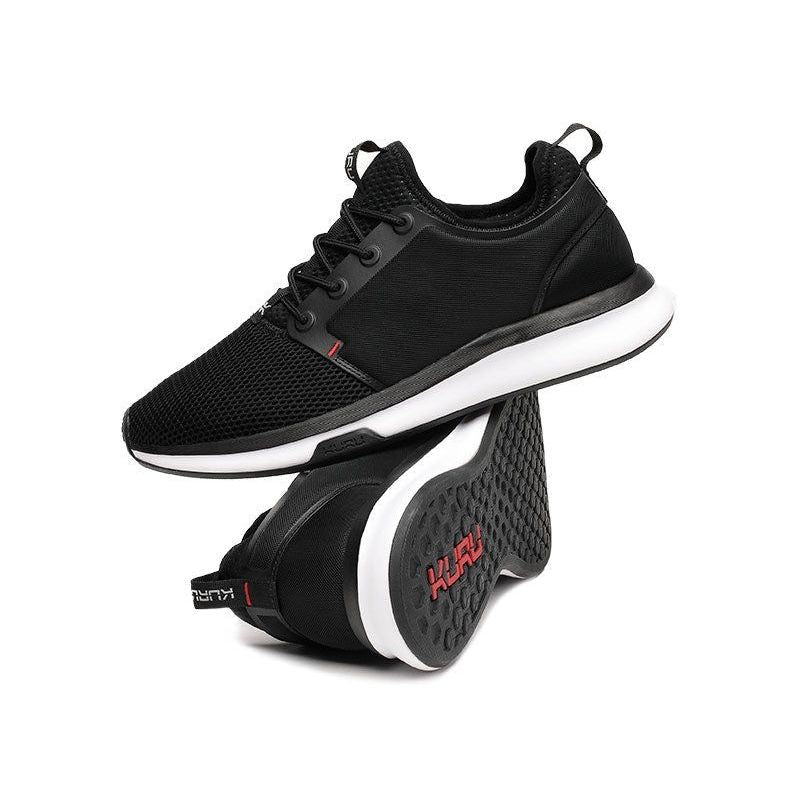 Men's KURU ATOM, Jet Black/White/Fire Red