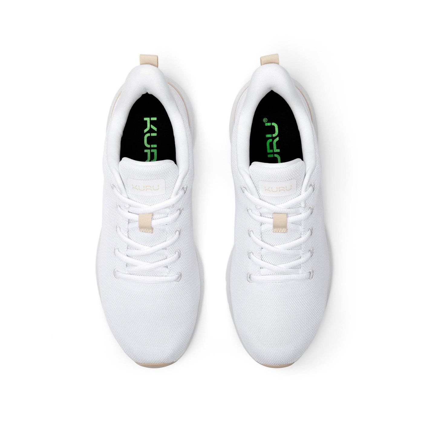 Women's KURU FLEX Via, Bright White/Sand