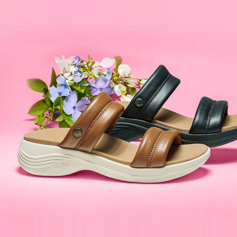 Women's KURU CODA Mesa, Amber Brown/Pearl White
