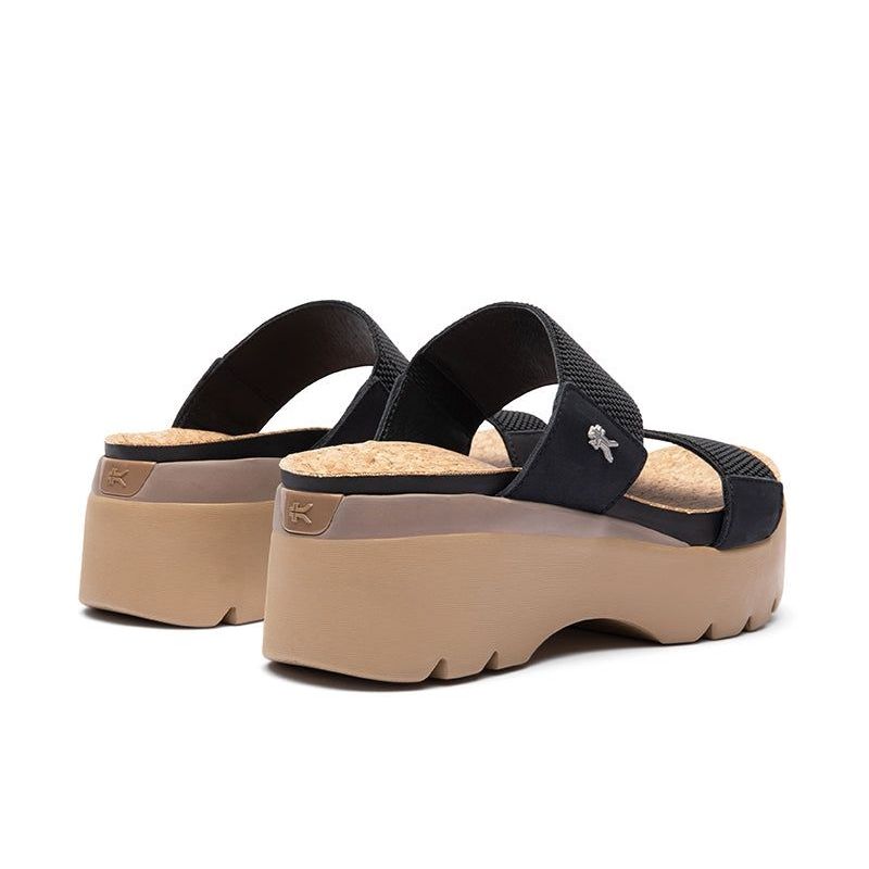 Women's KURU LOMA Tila, Jet Black/Sand