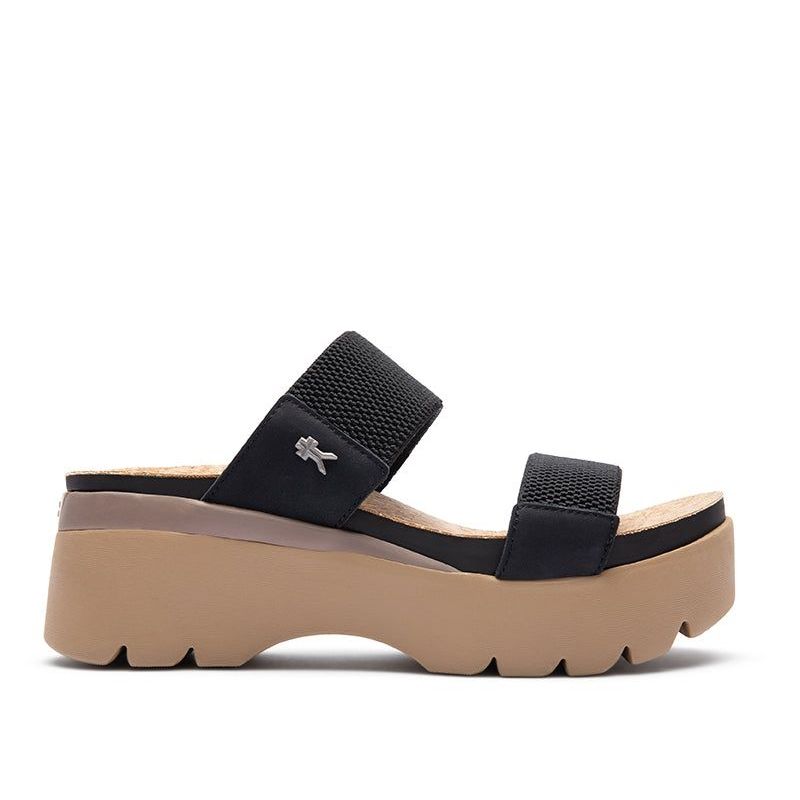 Women's KURU LOMA Tila, Jet Black/Sand