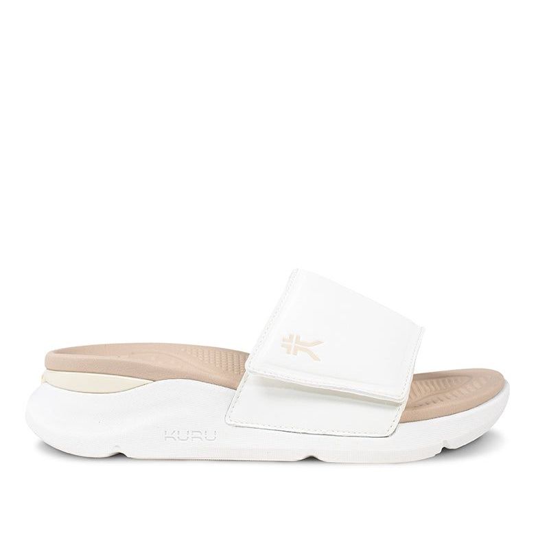 Women's KURU MOMENT, Bright White/Sand