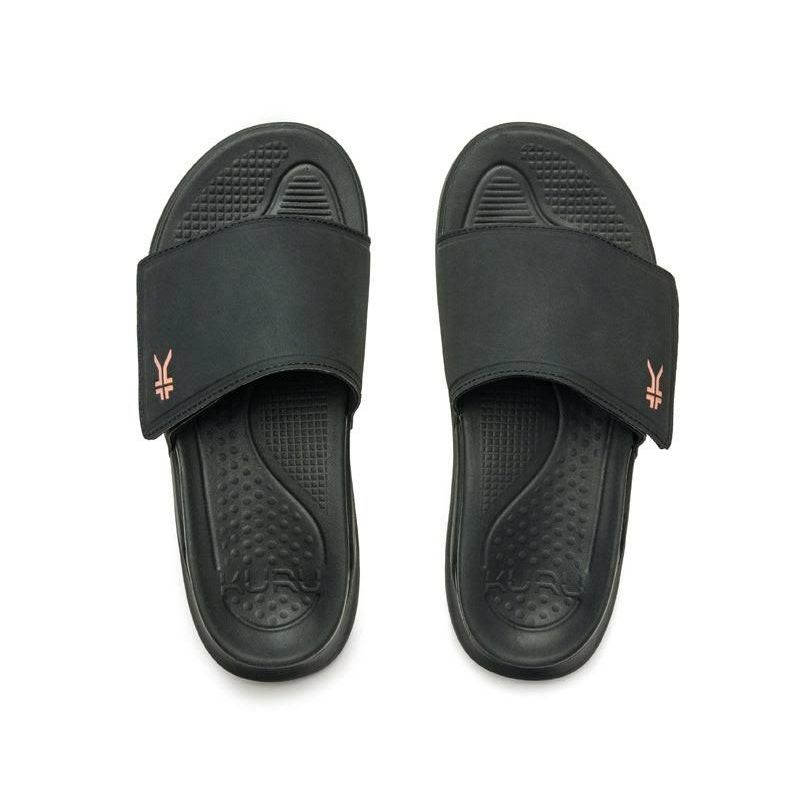Women's KURU MOMENT, Jet Black/Peach Sherbet