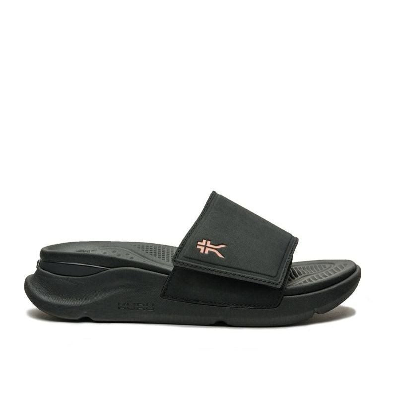 Women's KURU MOMENT, Jet Black/Peach Sherbet