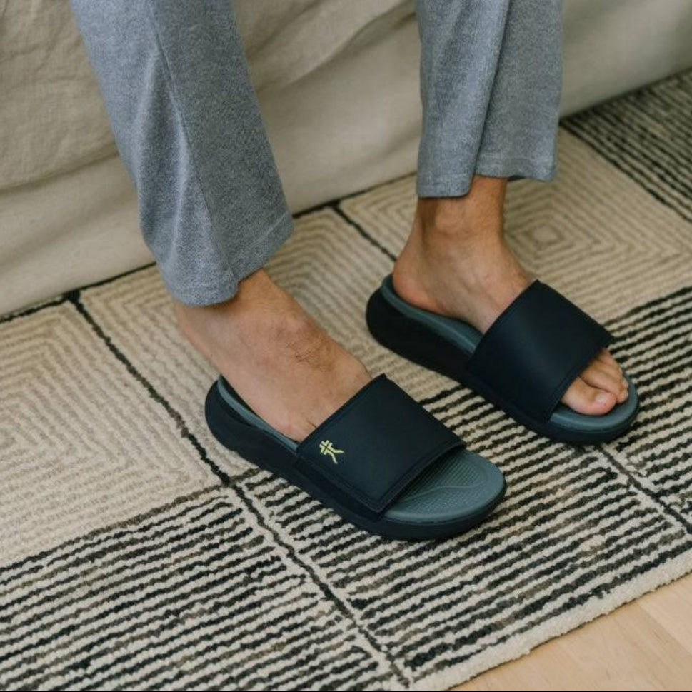 Men's KURU MOMENT, Midnight Blue/Pale Lime