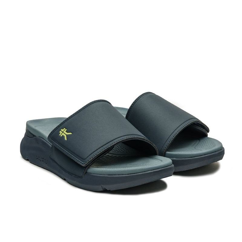 Men's KURU MOMENT, Midnight Blue/Pale Lime