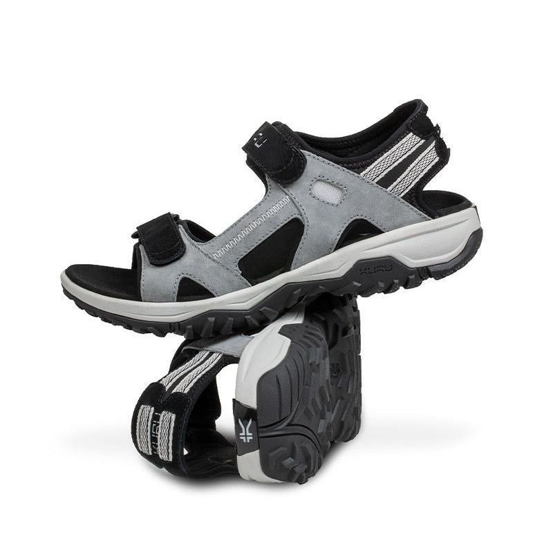 Women's KURU TREAD, Fossil Gray/Sky Blue/Jet Black