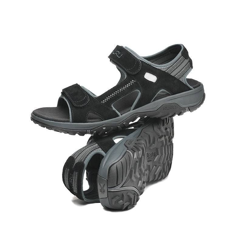 Men's KURU TREAD, Jet Black/Empire Steel