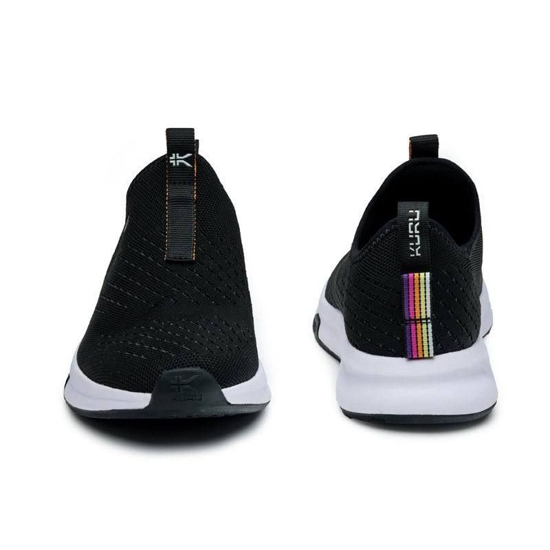 Women's KURU ATOM Slip-On, Jet Black