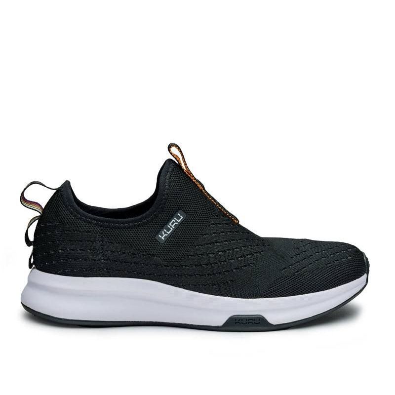 Women's KURU ATOM Slip-On, Jet Black