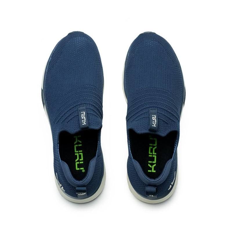 Men's KURU ATOM Slip-On, Midnight Blue/Mineral Blue