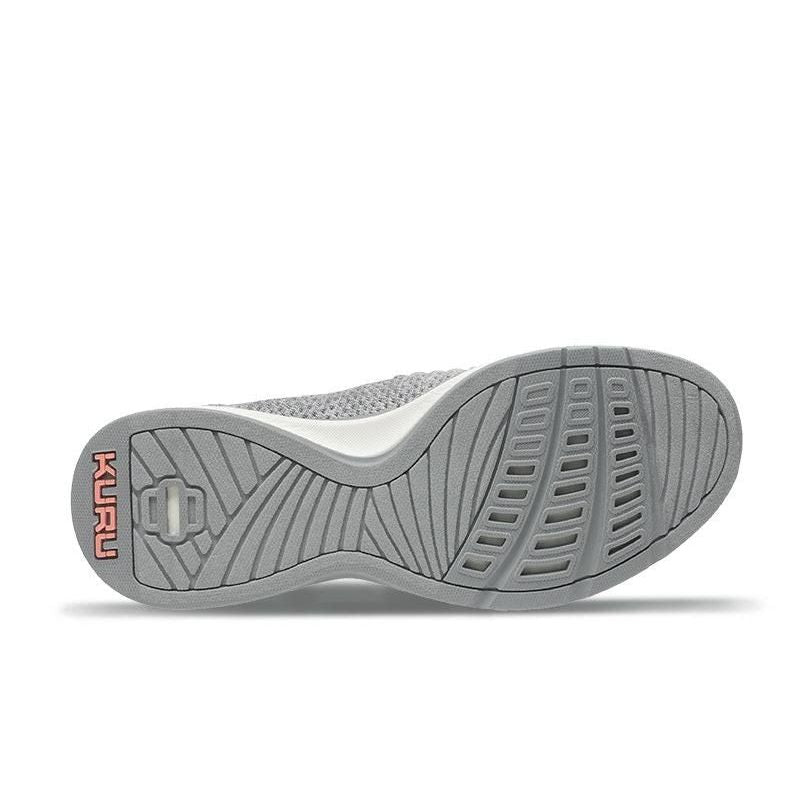 Women's KURU STRIDE, Heather Gray/White/Peach Pink