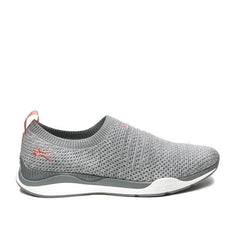 Women's KURU STRIDE, Heather Gray/White/Peach Pink