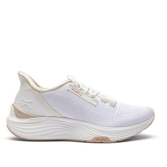 Women's KURU ATOM 2, Bright White/Sand