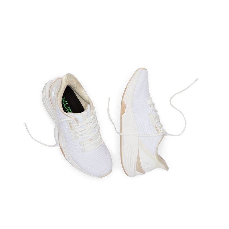 Women's KURU ATOM 2, Bright White/Sand