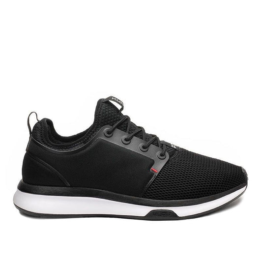 Men's KURU ATOM, Jet Black/White/Fire Red