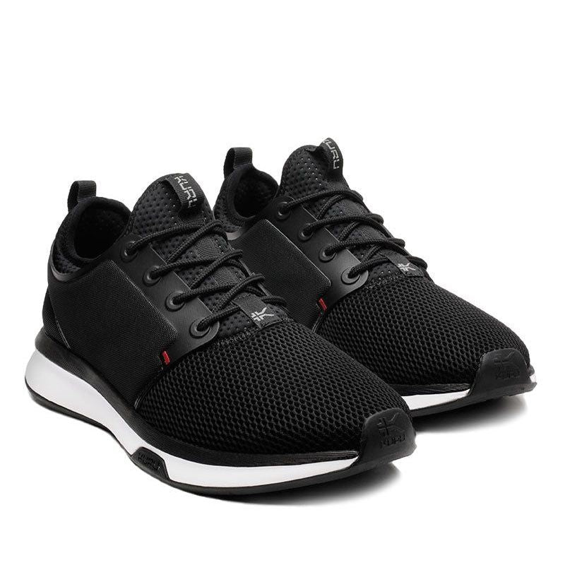 Men's KURU ATOM, Jet Black/White/Fire Red