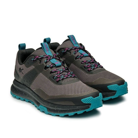Women's KURU ATOM Trail, Jet Black/Dark Teal