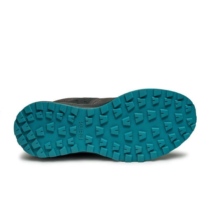 Women's KURU ATOM Trail, Jet Black/Dark Teal