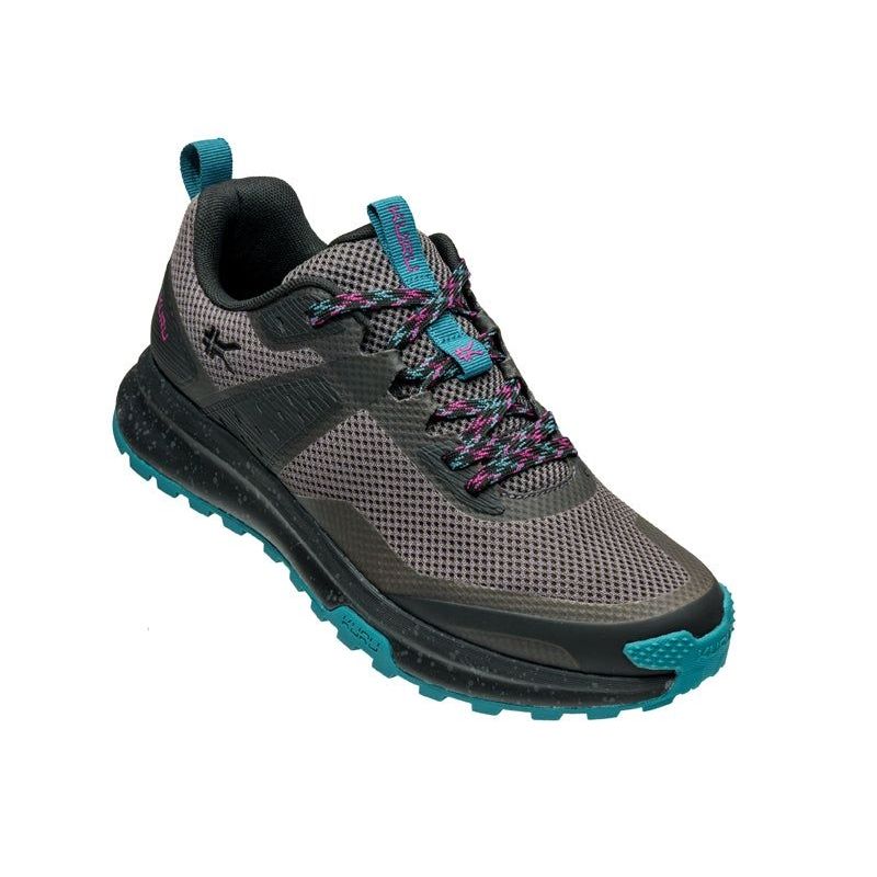 Women's KURU ATOM Trail, Jet Black/Dark Teal