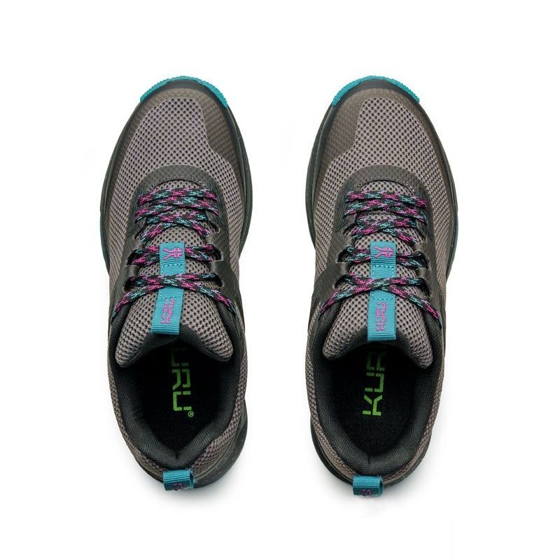 Women's KURU ATOM Trail, Jet Black/Dark Teal