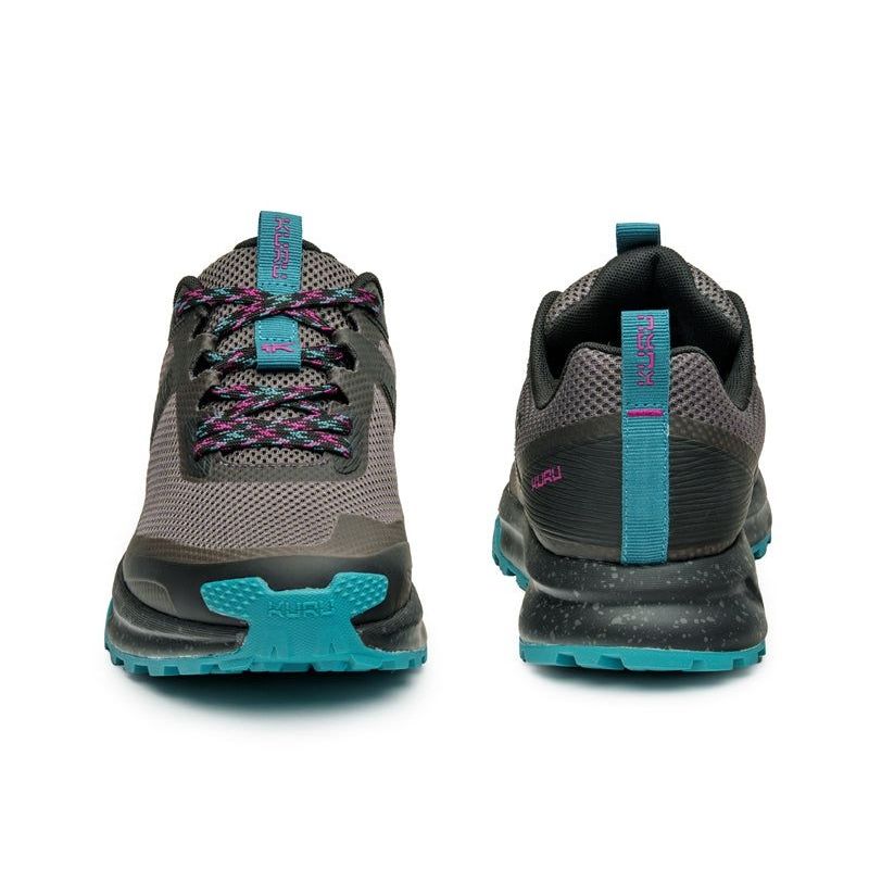 Women's KURU ATOM Trail, Jet Black/Dark Teal