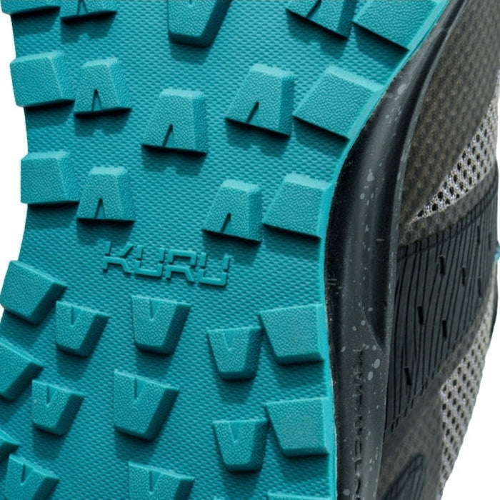 Women's KURU ATOM Trail, Jet Black/Dark Teal