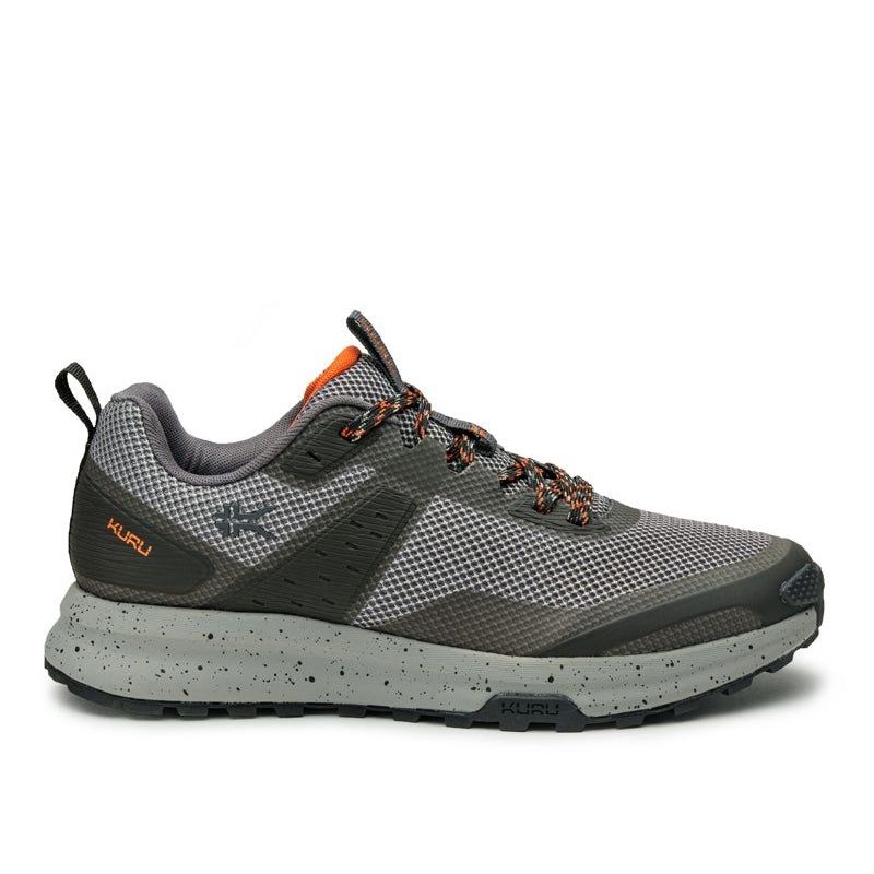 Men's KURU ATOM Trail, Lead Gray/Orange Spice