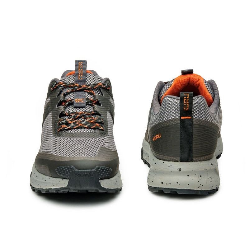 Men's KURU ATOM Trail, Lead Gray/Orange Spice