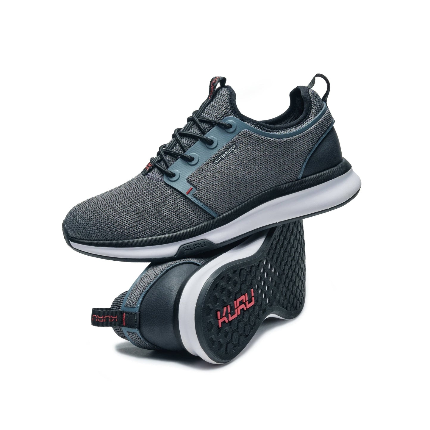 Men's KURU ATOM Waterproof, Blue Haze/Charcoal Gray