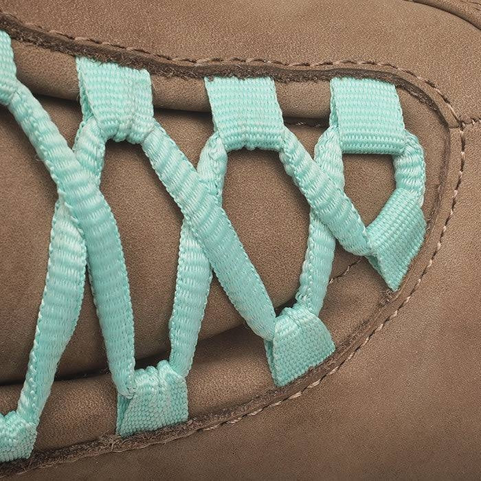 Women's KURU CHICANE, Warmstone/Jet Black/Mint Green