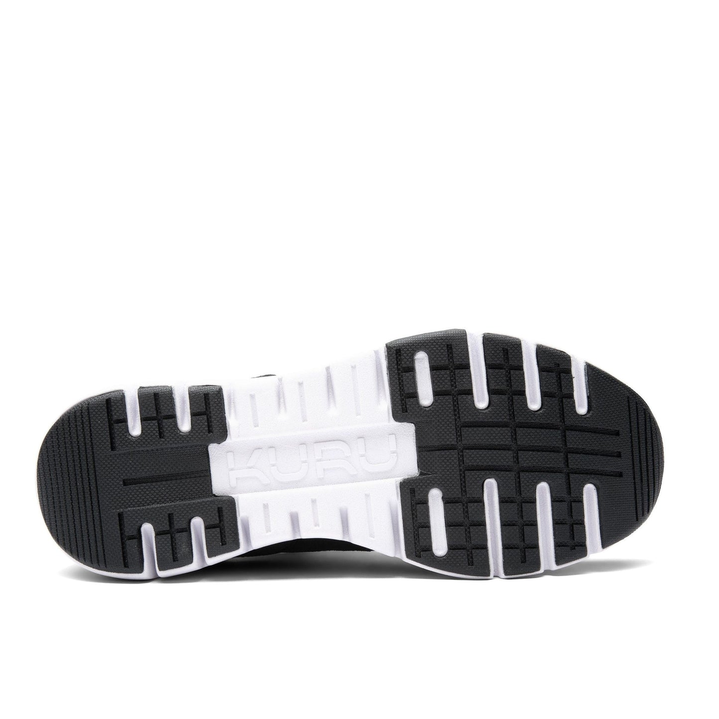 Men's KURU FLEX Slip-On, Jet Black/Bright White