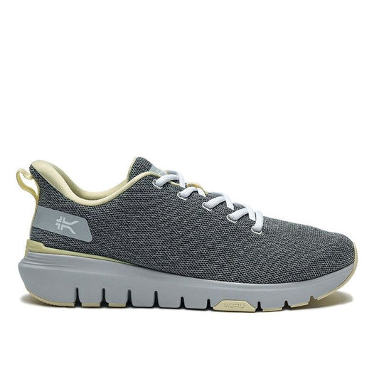 Women's KURU FLEX Via, Dove Gray/Pale Lime