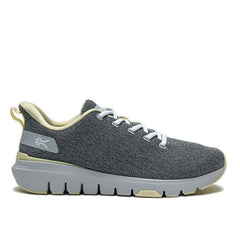 Women's KURU FLEX Via, Dove Gray/Pale Lime