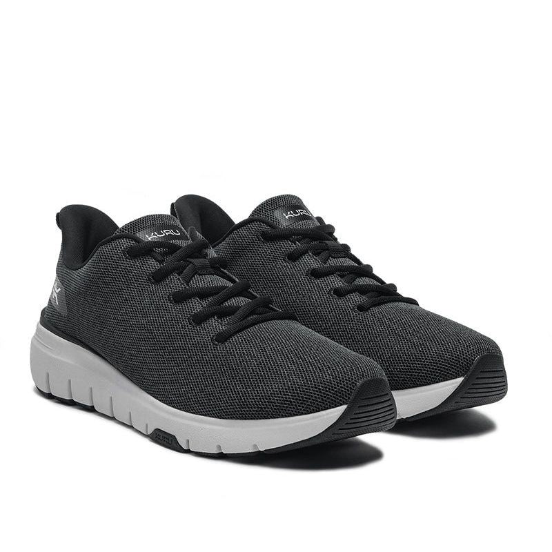 Women's KURU FLEX Via, Jet Black/Bright White