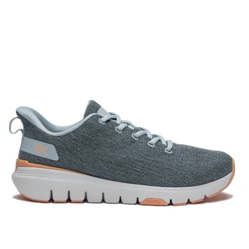 Women's KURU FLEX Via, Mist Blue/Apricot