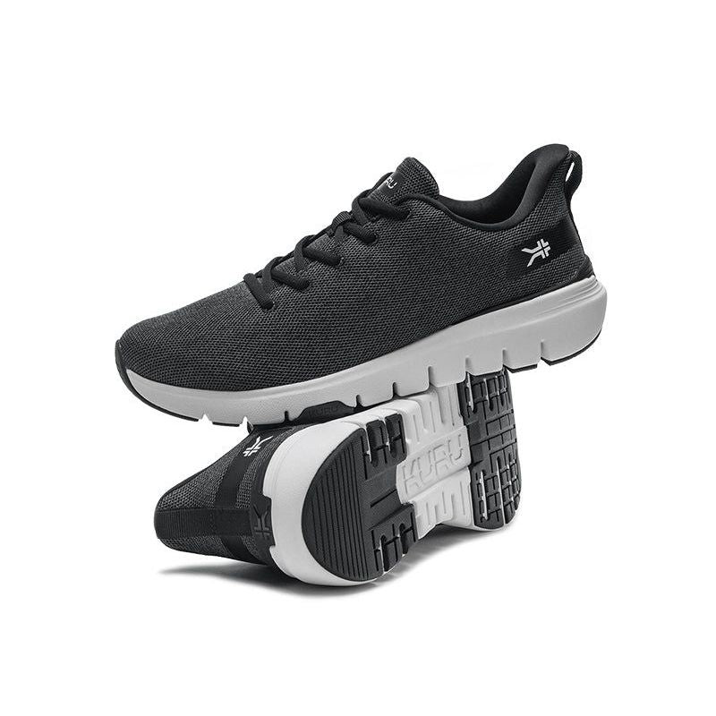 Women's KURU FLEX Via, Jet Black/Bright White