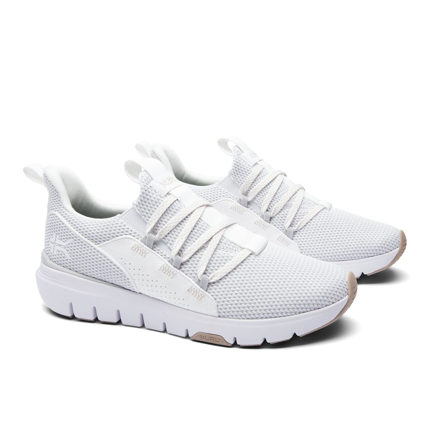 Men's KURU FLEX Slip-On, Bright White/Sand