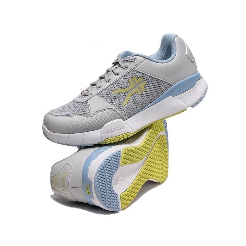 Women's KURU QUANTUM 2, Dove Gray/Pale Lime/2.0