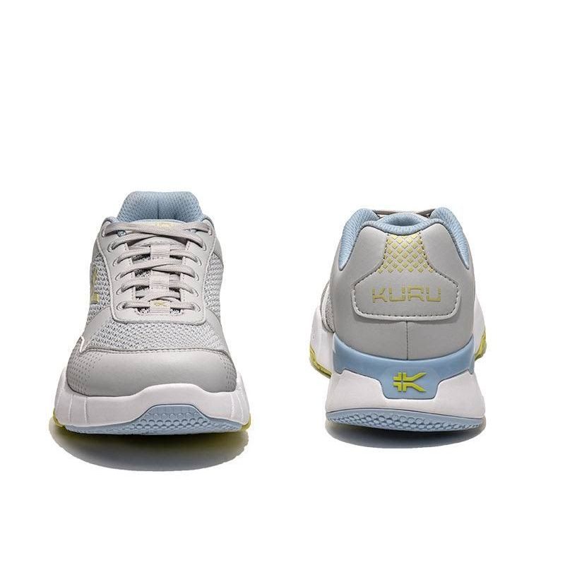 Women's KURU QUANTUM 2, Dove Gray/Pale Lime/2.0
