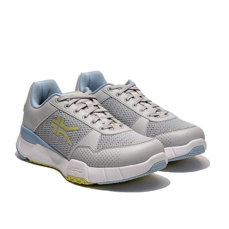 Women's KURU QUANTUM 2, Dove Gray/Pale Lime/2.0