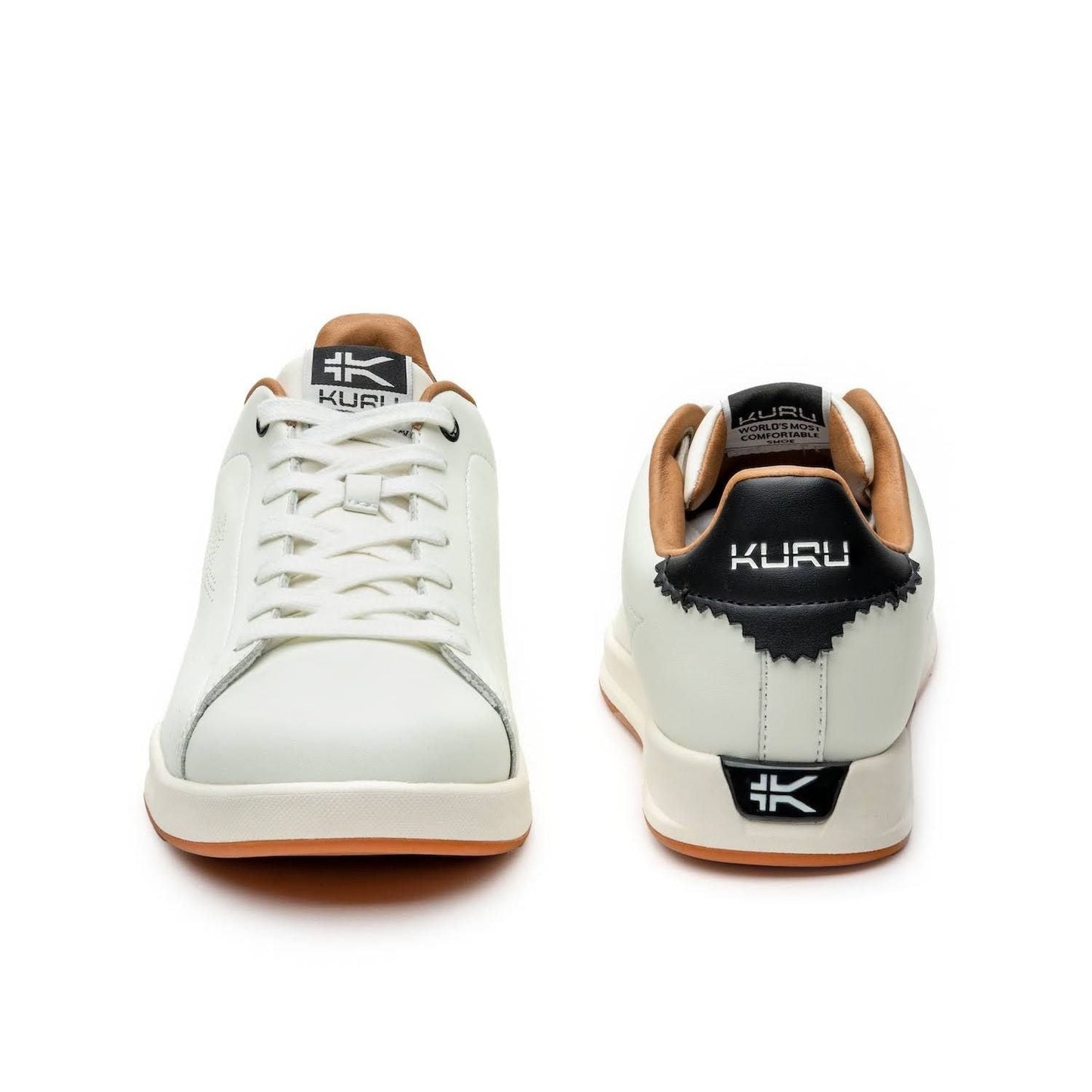 Men's KURU ROAM, New/Bright White/Jet Black