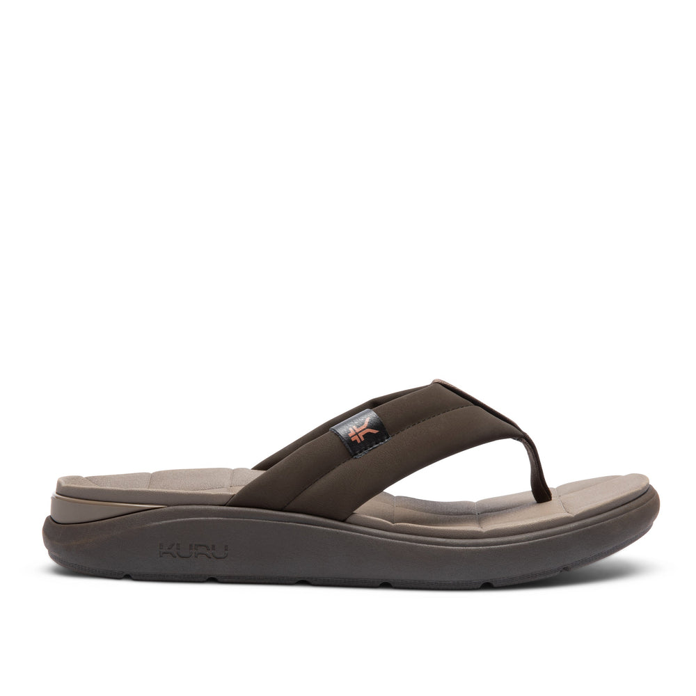 Men's KURU MOMENT Flip, Espresso Brown/Warmstone