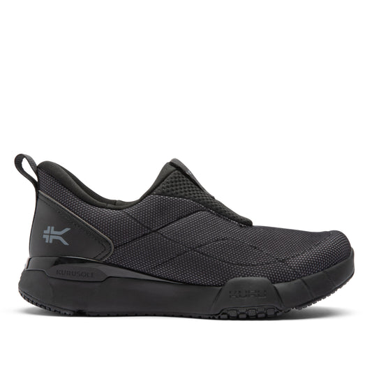 Men's KURU QUANTUM 2 Slip-On, Jet Black/Lead