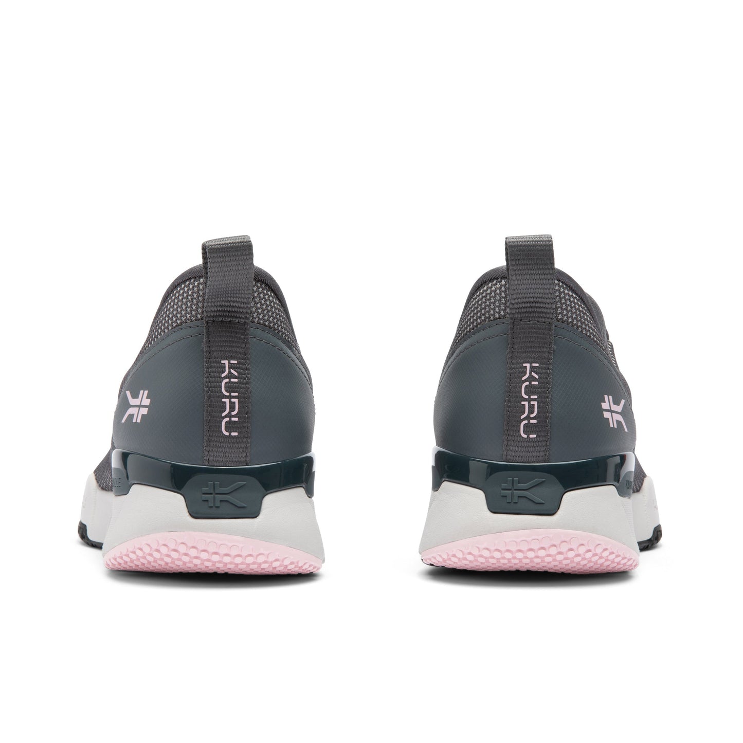 Women's KURU QUANTUM 2 Slip-On, Lead Gray/Pink
