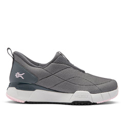 Women's KURU QUANTUM 2 Slip-On, Lead Gray/Pink