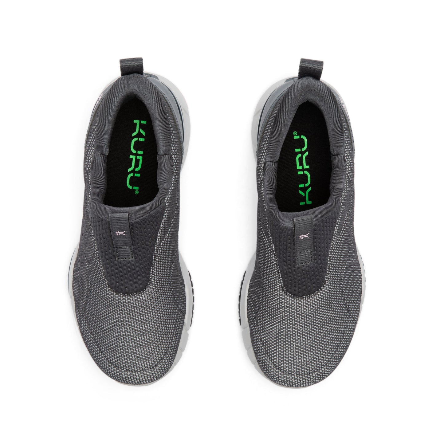 Women's KURU QUANTUM 2 Slip-On, Lead Gray/Pink