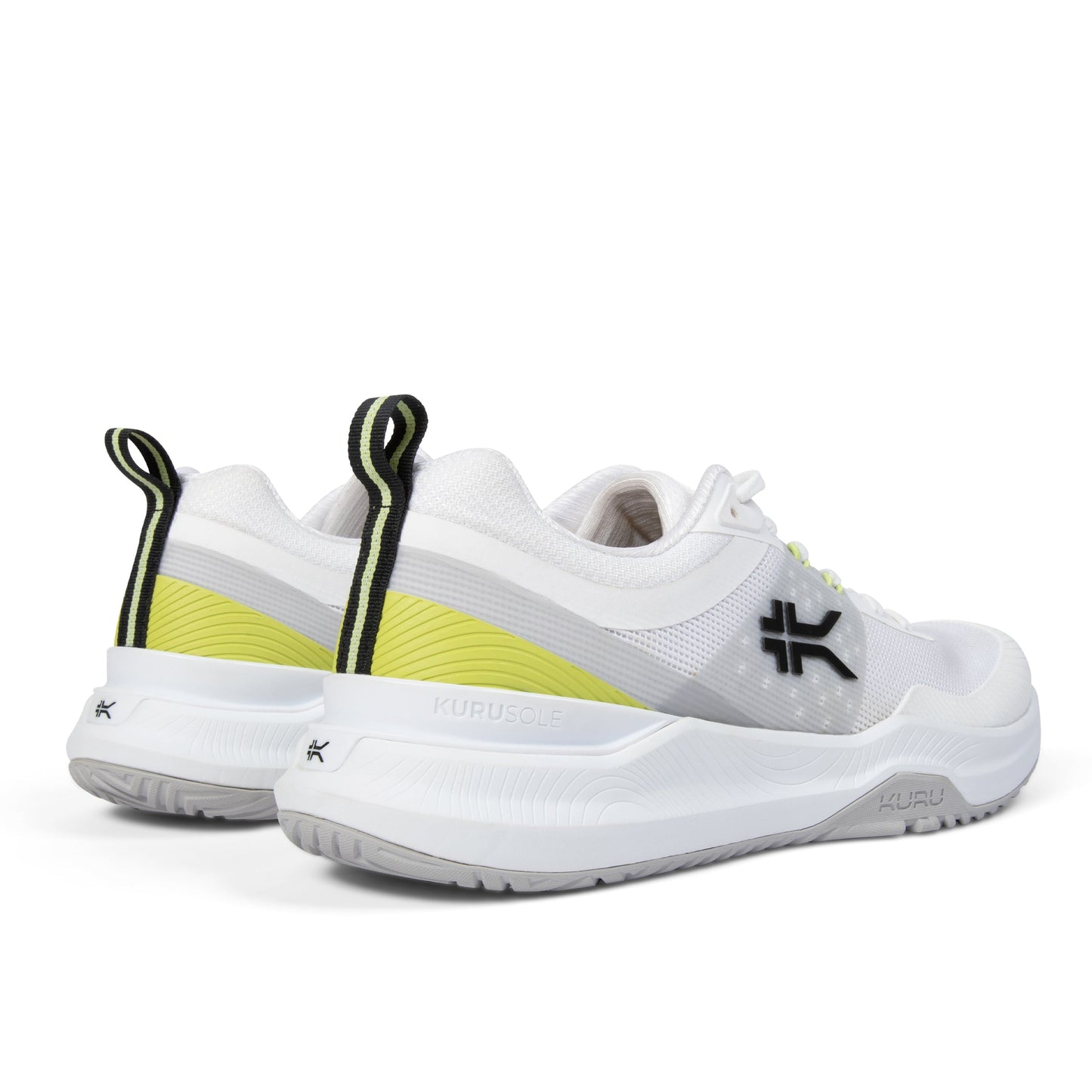 Men's KURU VELOCITY, Bright White/Limelight