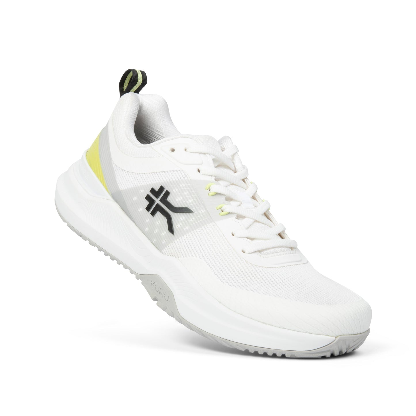 Men's KURU VELOCITY, Bright White/Limelight