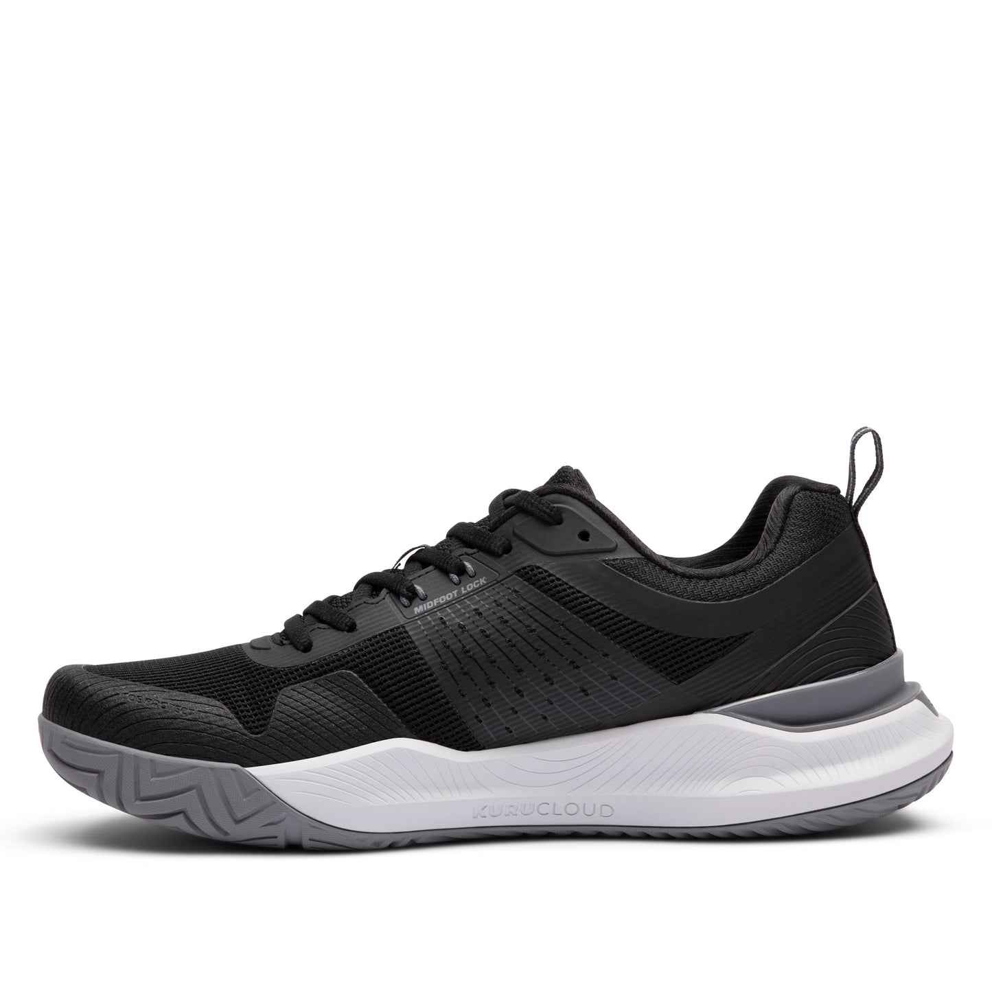 Men's KURU VELOCITY, Jet Black/Charcoal